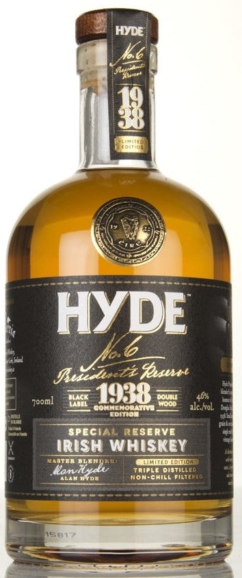 Hyde No. 6 President's Special Reserve Irish Whiskey 750 ML
