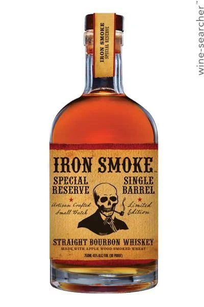 Iron Smoke Special Reserve Single Barrel Straight Bourbon Whiskey 750 ML