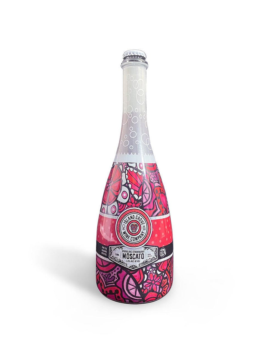 Island Grove Sparkling Strawberry Moscato 750 ML