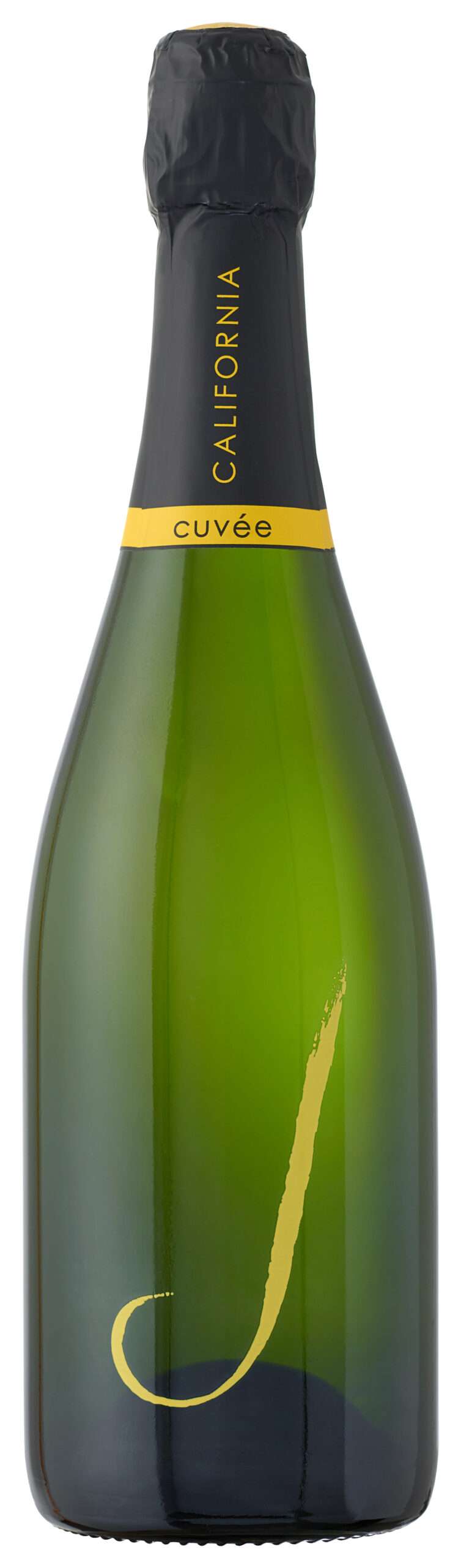 J Vineyards and Winery Cuvee California 750 ML sparkling wine bottle elegant brut California