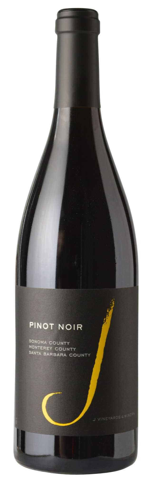 J Vineyards Pinot Noir Russian River Valley 2019 750 ML premium California red wine bottle