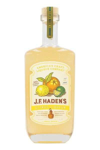 J F Hadens Citrus Liqueur 750 ML bottle