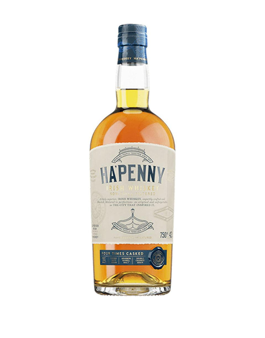 Ha'penny Four Cask Irish Whiskey 750 ML