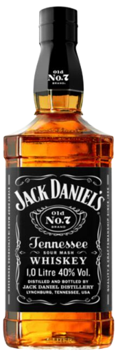 Jack Daniels Old No.7 Black Label Sour Mash Whiskey 750 ML