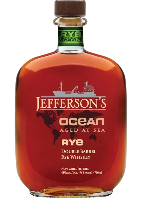 Jefferson's Ocean Aged at Sea Double Barrel Rye Whiskey 750 ML