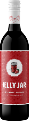 Jelly Jar Wines Strawberry Rhubarb Grape Wine 750 ML