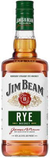 Jim Beam Straight Rye Whiskey 1 L