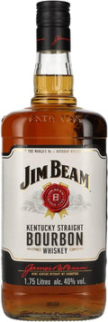 Jim Beam Kentucky Straight Bourbon Whiskey 1.75 L