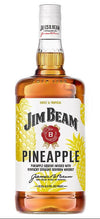 Jim Beam Pineapple Bourbon Whiskey 1.75L Bottle – Flavored Liqueur