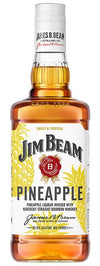 Jim Beam Pineapple Liqueur Infused With Bourbon Flavored Whiskey 65 750 ML