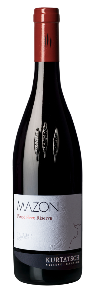 Kellerei Cantina Kurtatsch Sudtirol Alto Adige Pinot Nero Mazon Riserva 750 ML bottle of Italian red wine