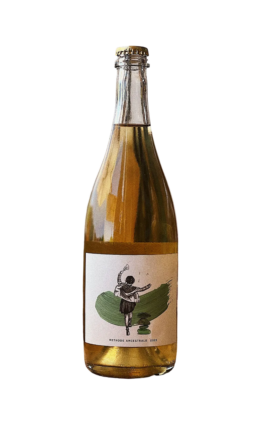 Lelie van Saron Jade Methode Ancestrale Upper Hemel en Aarde Valley 2023 750 ML bottle