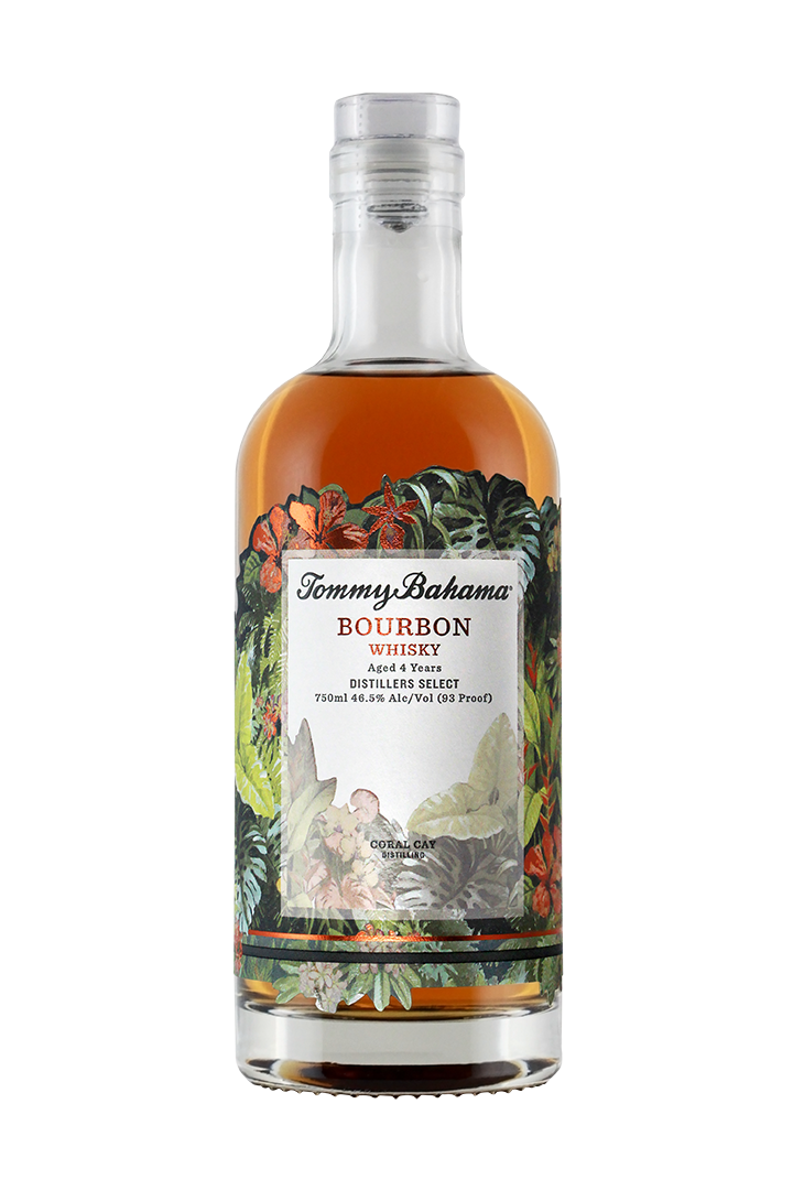 Tommy Bahama Distiller's Collection 4 Years Old Bourbon Whisky 750 ML