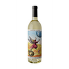 Lapis Luna Sauvignon Blanc 750 ML bottle with artistic label featuring an angel and celestial elements, California white wine with bright citrus and tropical notes