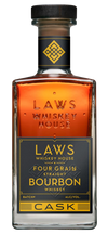 Laws Whiskey House Four Grain Straight Cask Bourbon Whiskey 750 ML