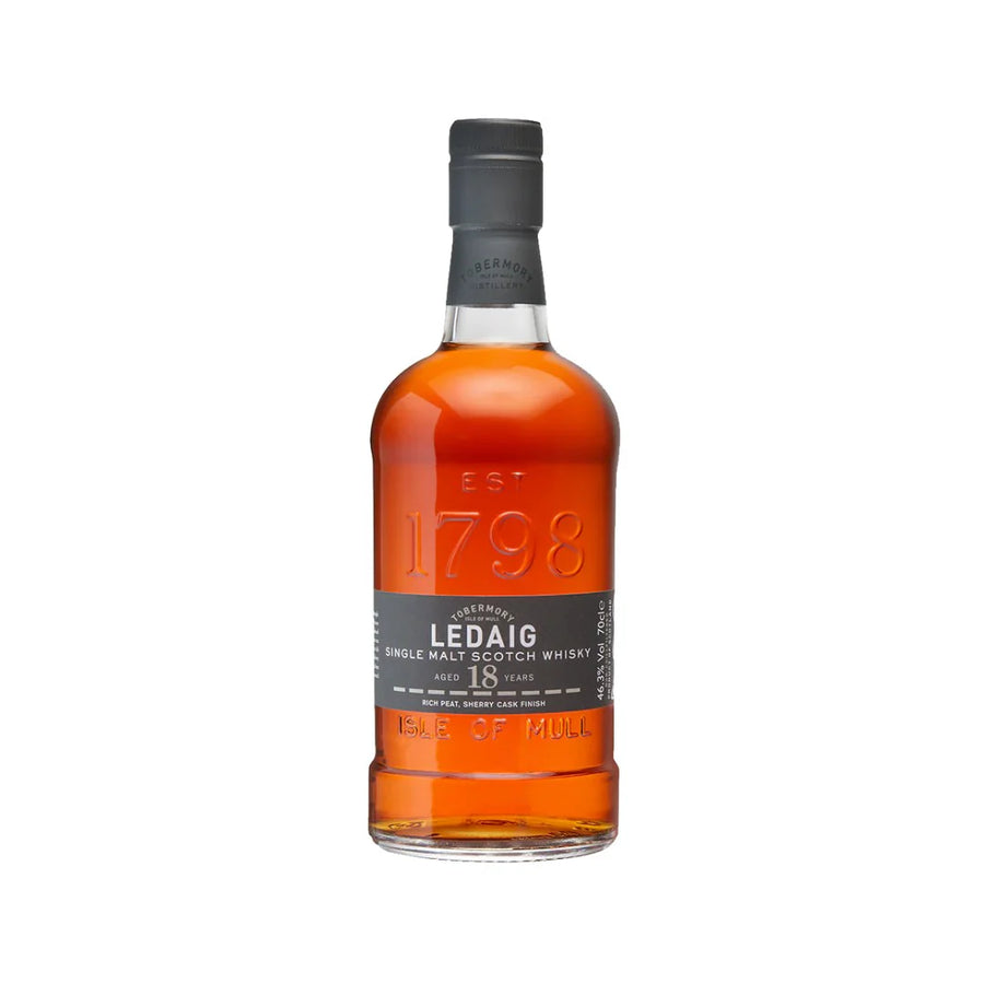 Ledaig Sherry Cask Finish 18 Year Old Single Malt Scotch Whiskey 700 ML