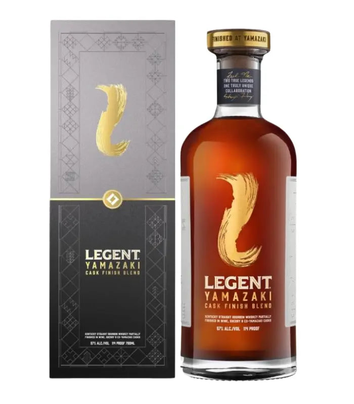 Legent Yamazaki Cask Finish Blend Kentucky Straight Bourbon Whiskey 750 ML