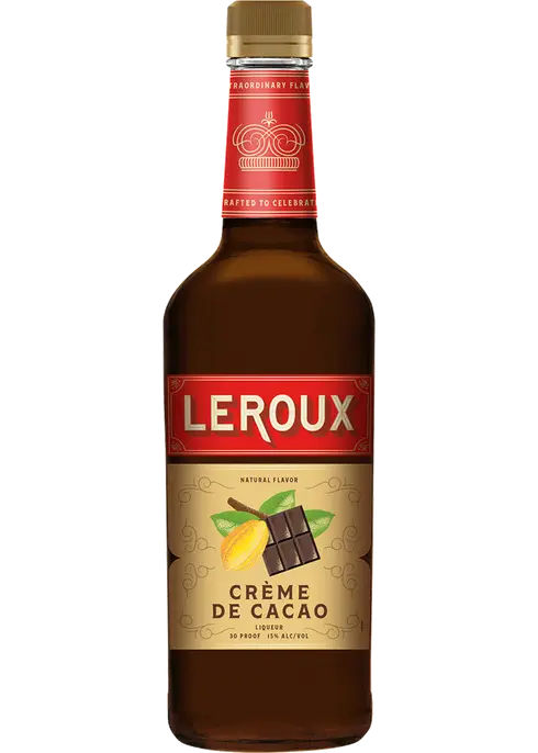 Leroux Creme de Cacao Dark Chocolate Liqueur 750 ML