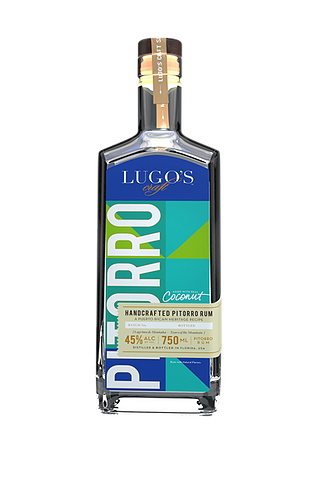 Lugo's Craft Handcrafted Pitorro Coconut Rum 750 ML