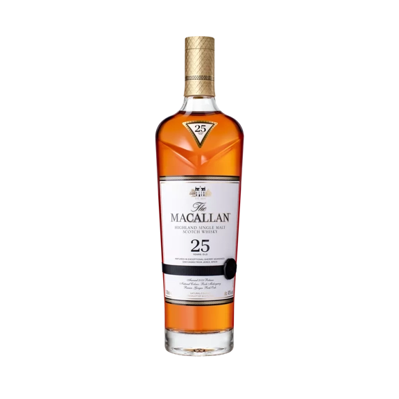 The Macallan 25 Year Old Single Malt Scotch Whisky 750 ML