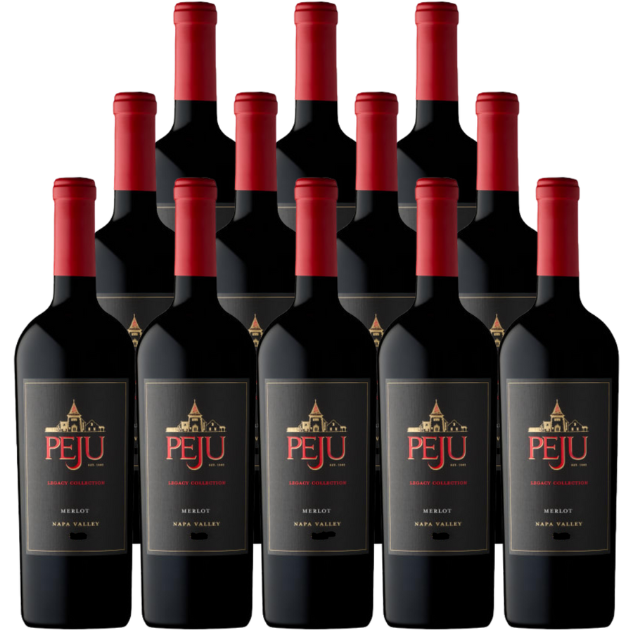 Peju Legacy Collection Merlot 2022 750 ML (12 Bottles)