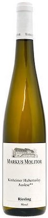 Markus Molitor Kinheimer Hubertuslay Auslese Riesling (White Capsule) 2018 750 ML