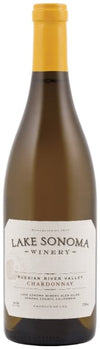 Lake Sonoma Winery Chardonnay 2019 750 ML bottle with yellow cap and white label