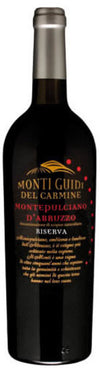 Monti Guidi del Carmine Montepulciano d'Abruzzo Riserva 2019 750 ML