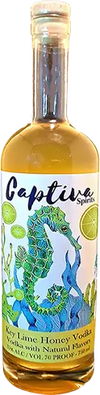 Captiva Spirits Key Lime Honey Vodka 750 ML