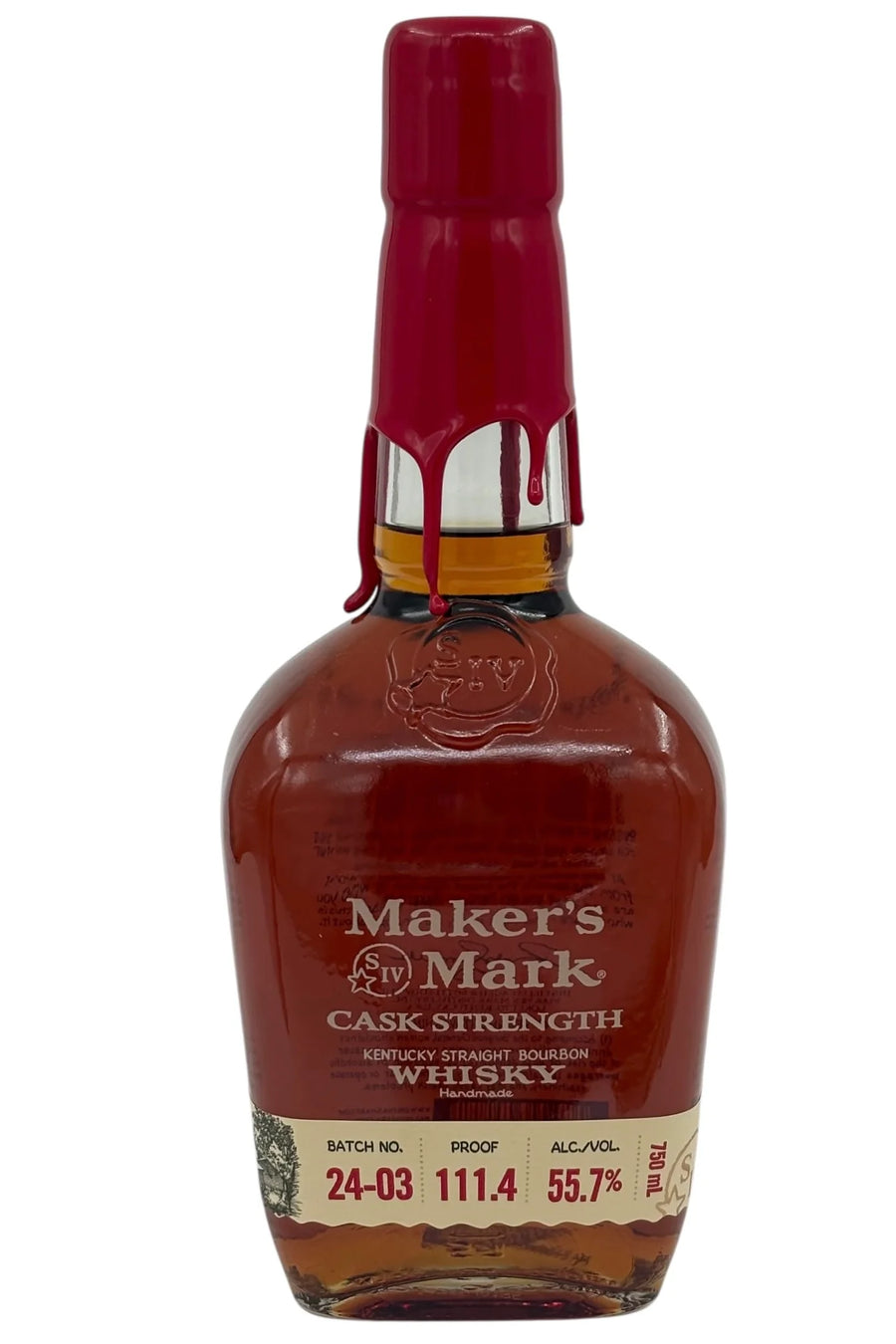 Maker S Mark Straight Bourbon Cask Strength Batch 24-03 111.4 750 ML