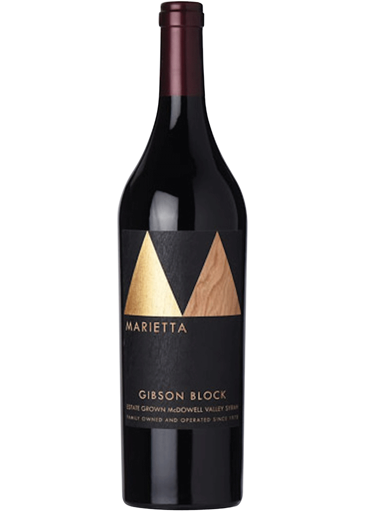Marietta Cellars Estate Series Syrah 2017 bottle from McDowell Valley