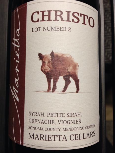 Marietta Cellars Christo Lot Number 2 750 ML