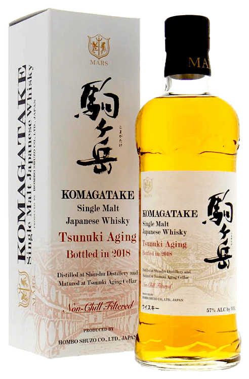 Mars Komagatake Tsunuki Aging Single Malt Japanese Whiskey 2018 750 ML