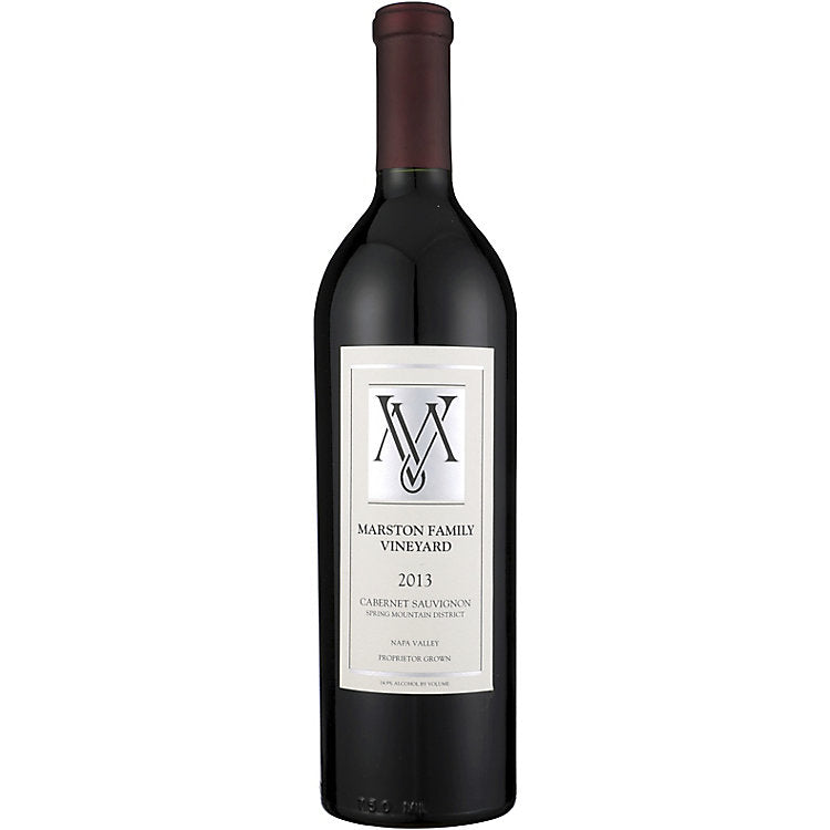 Marston Family Vineyard Cabernet Sauvignon Spring Mountain District 2013 750 ML