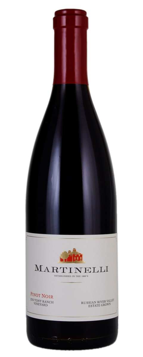 Martinelli Pinot Noir Zio Tony Ranch Vineyard Estate Grown Russian River Valley 2023 750 ML