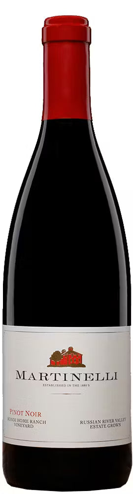 Martinelli Winery Pinot Noir Bondi Home Ranch Vineyard Estate Grown Russian River Valley 2023 750 ML