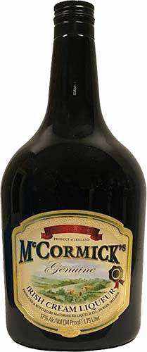 Mccormick Co Irish Cream Liqueur 1 L bottle with a classic label design.