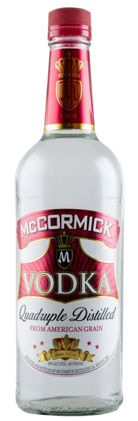 Mccormick Co Vodka 750 ML