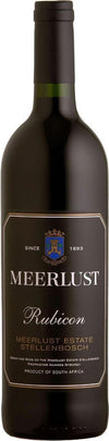 Meerlust Red Wine Rubicon Meerlust Estate Stellenbosch 2017 750 ML