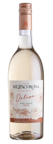 Mezzacorona Pinot Grigio Rosato Delisa Vigneti Delle Dolomiti 750 ML