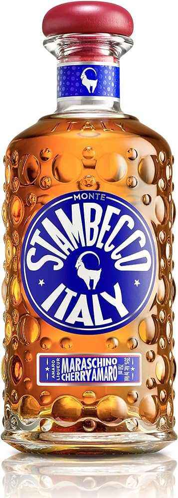 Stambecco Maraschino Cherry Amaro Liqueur 750 ML
