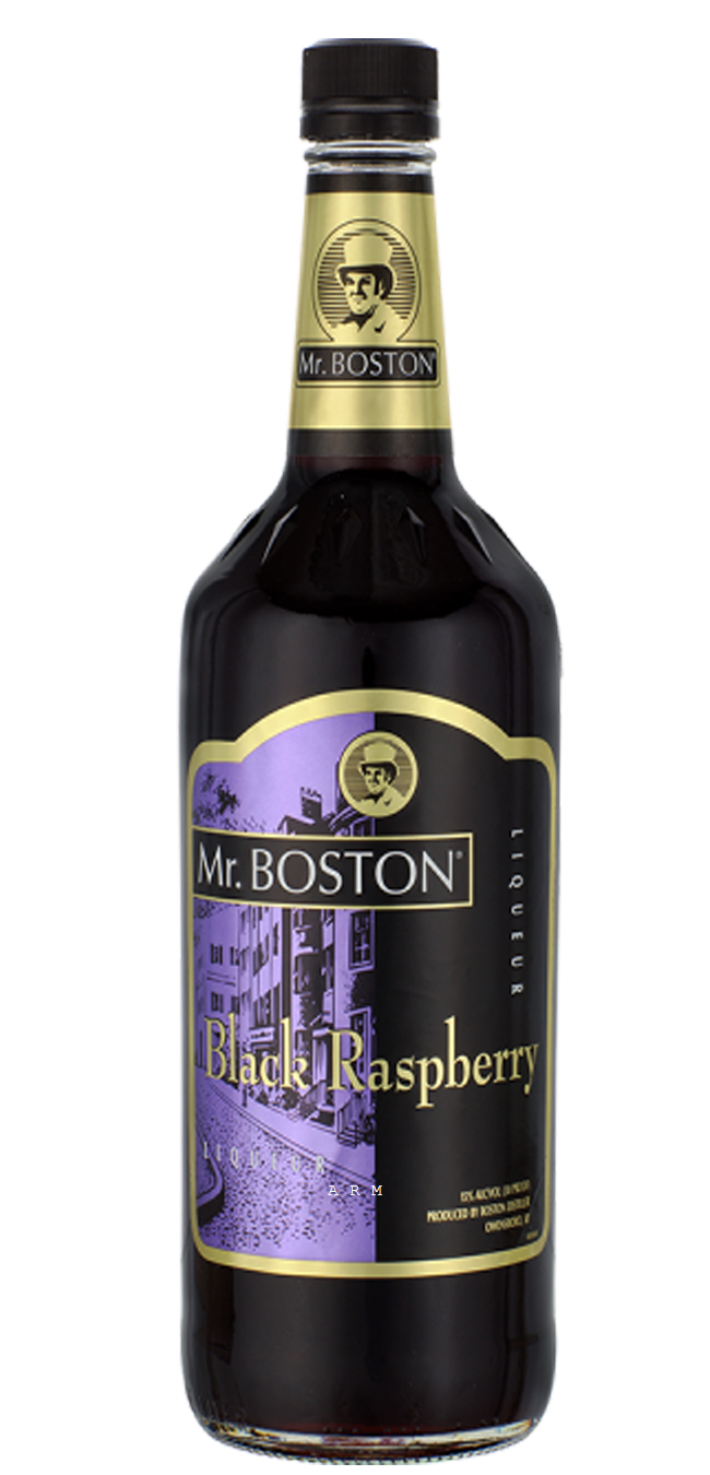 Mr. Boston Black Raspberry Liqueur 1 L