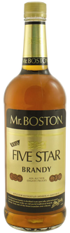 Mr. Boston Five Star Brandy 1 L