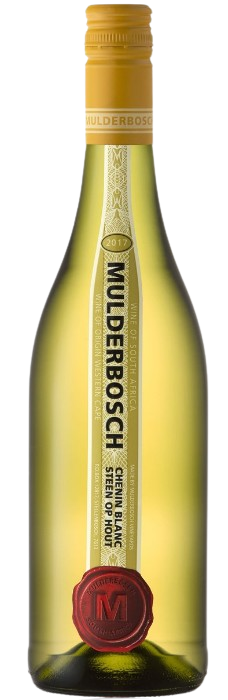 Bottle of Mulderbosch Chenin Blanc Steen Op Hout white wine from Western Cape 750 ML with fresh fruit and oak notes