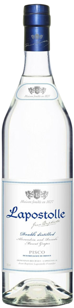 Lapostolle Pisco Blanco 700 ML bottle premium Chilean spirit distilled from Muscat grapes for cocktails and neat drinking