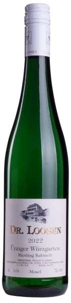 Dr. Loosen Urziger Wurzgarten Riesling Kabinett 2021 750 ML white wine bottle