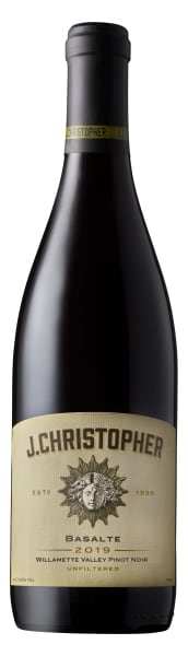 J. Christopher Pinot Noir Basalte Unfiltered Chehalem Mountains 2019 750 ML