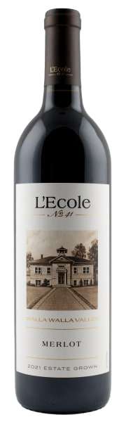 L'Ecole No. 41 Estate Merlot Walla Walla Valley 2021 750 ML