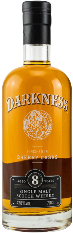 Darkness 8 Years Old Single Malt Scotch Whiskey 700 ML