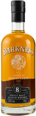 Darkness 8 Years Old Single Malt Scotch Whiskey 700 ML